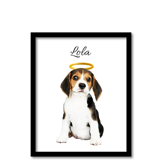 🌈 Honoring a Best Friend: The Comfort of Custom Dog Memorial Prints